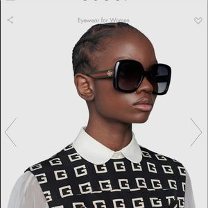 ⚜️GUCCI⚜️ •NIB• Square Sunglasses 🕶 With Web